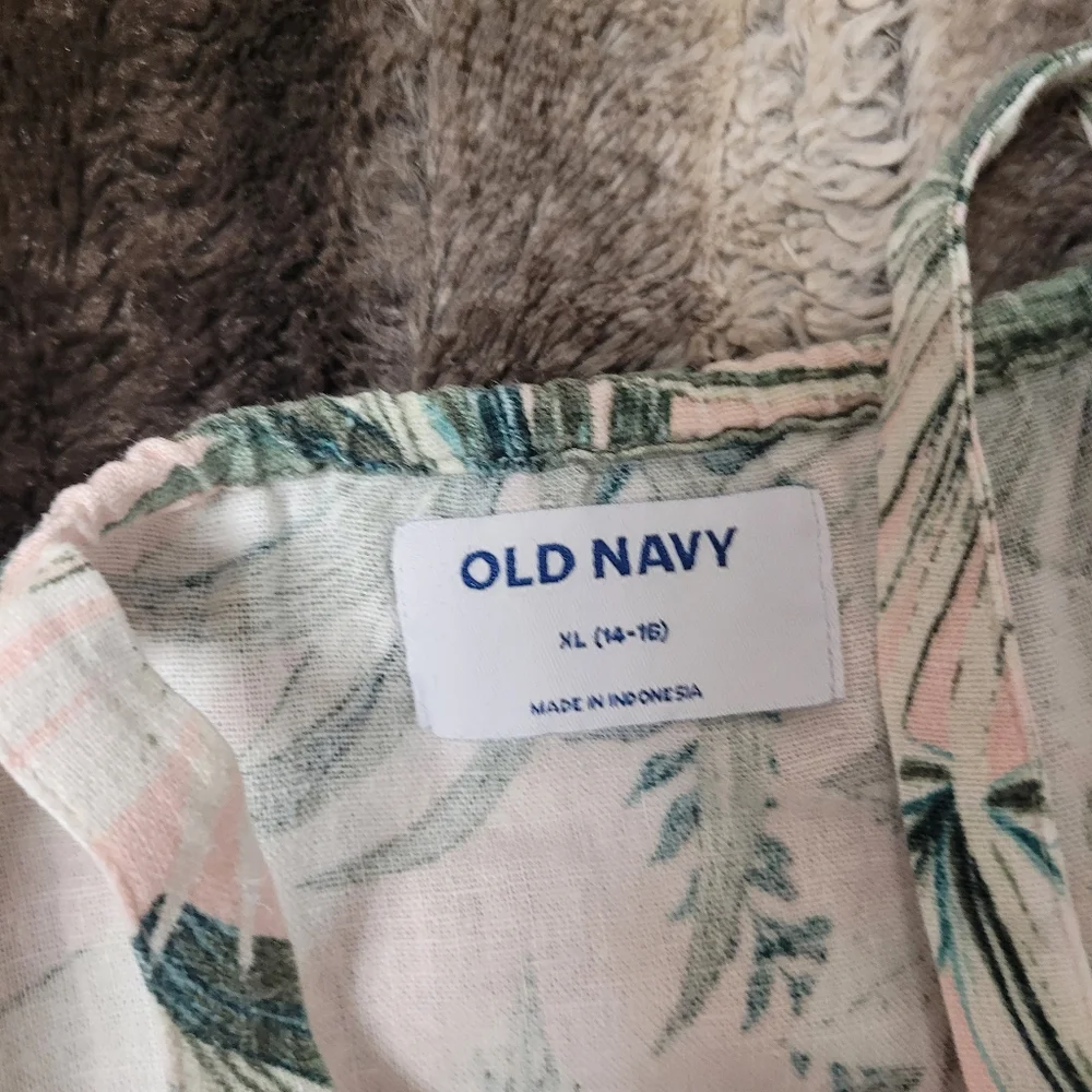 Old Navy linen jumpsuit size 14-16xxl